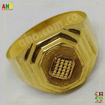 Anillo Troquel Oro18k