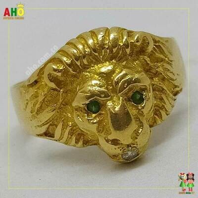 Anillo Leon Oro18k