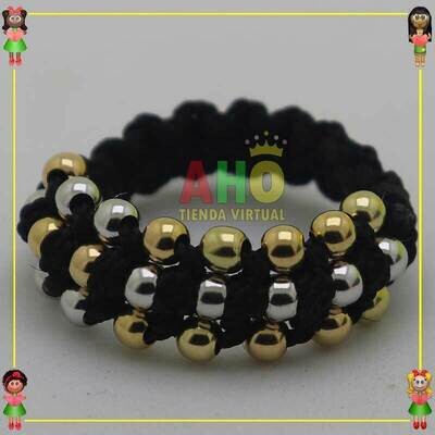 Anillo Tejido Macrame Oro18k