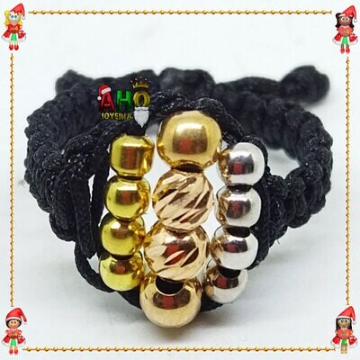 Anillo Tejido Macrame Oro18k