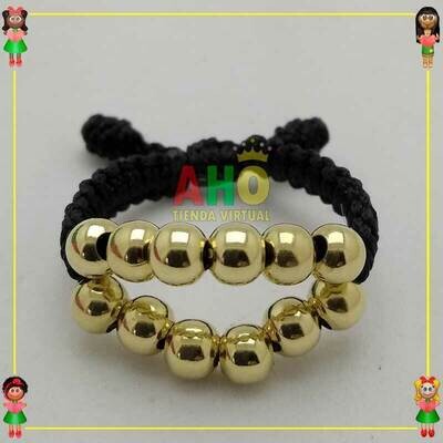 Anillo Tejido Macrame Oro18k