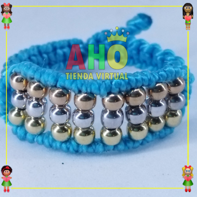 Anillo Tejido Macrame Oro18k