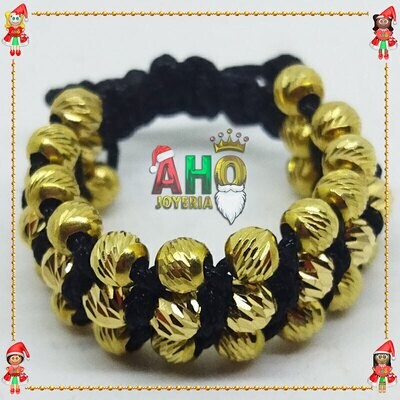 Anillo Tejido Macrame Oro18k