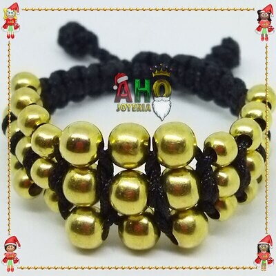 Anillo Tejido Macrame Oro18k