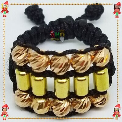 Anillo Tejido Macrame Oro18k