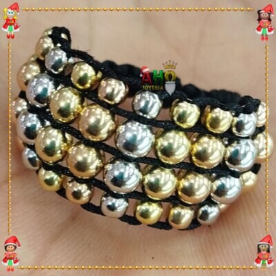 Anillo Tejido Macrame Oro18k