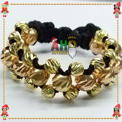 Anillo Tejido Macrame Oro18k