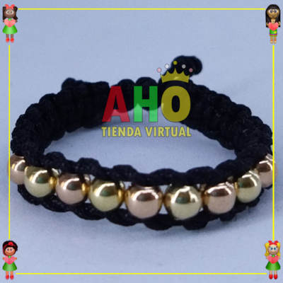 Anillo Tejido Macrame Oro18k