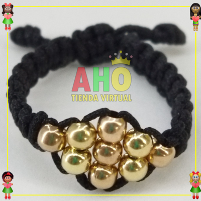 Anillo Tejido Macrame Oro18k