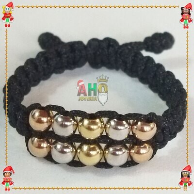 Anillo Tejido Macrame Oro18k