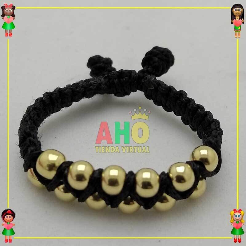 Anillo Tejido Macrame Oro18k