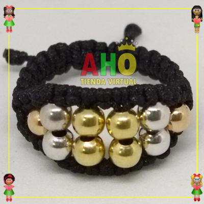 Anillo Tejido Macrame Oro18k