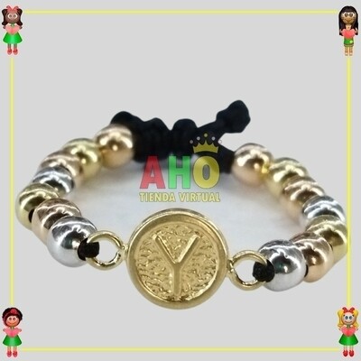 Anillo Tejido Macrame Oro18k