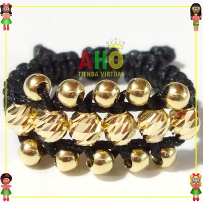 Anillo Tejido Macrame Oro18k