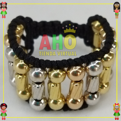 Anillo Tejido Macrame Oro18k