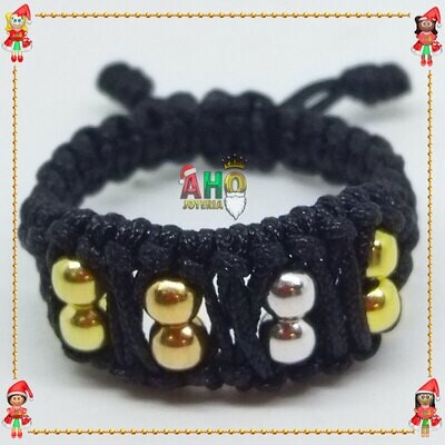 Anillo Tejido Macrame Oro18k