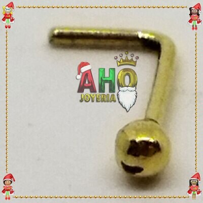 Piercing Nariz Oro18k