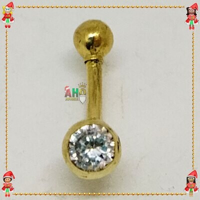 Piercing Ombligo Oro18k