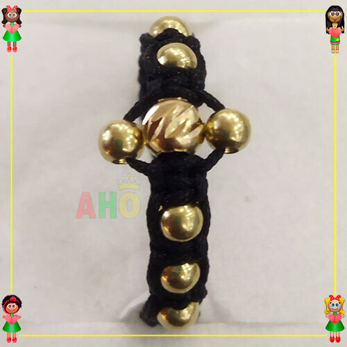 Anillo Tejido Macrame Oro18k