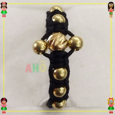 Anillo Tejido Macrame Oro18k