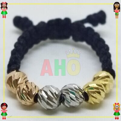 Anillo Tejido Macrame Oro18k