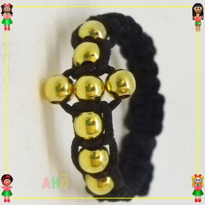 Anillo Tejido Macrame Oro18k