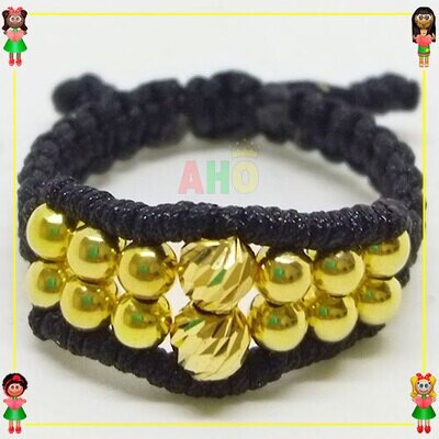 Anillo Tejido Macrame Oro18k