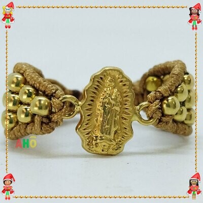 Anillo Tejido Macrame Oro18k