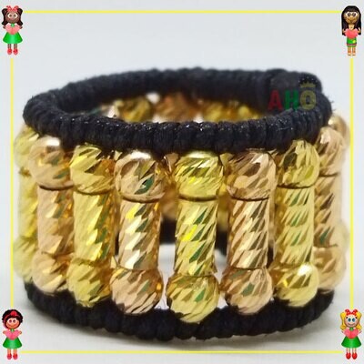 Anillo Tejido Macrame Oro18k