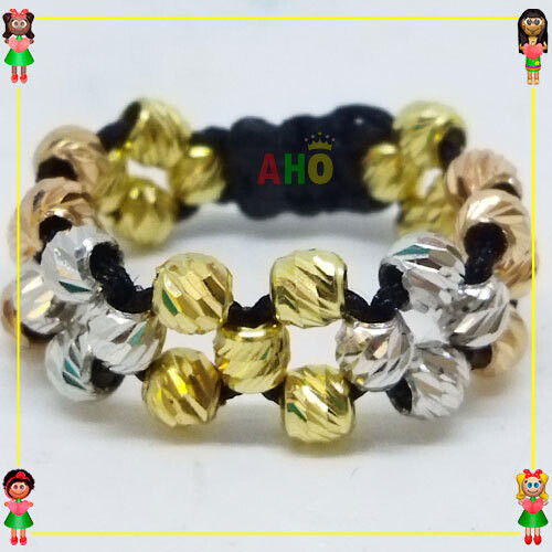 Anillo Tejido Macrame Oro18k