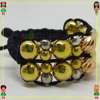 Anillo Tejido Macrame Oro18k