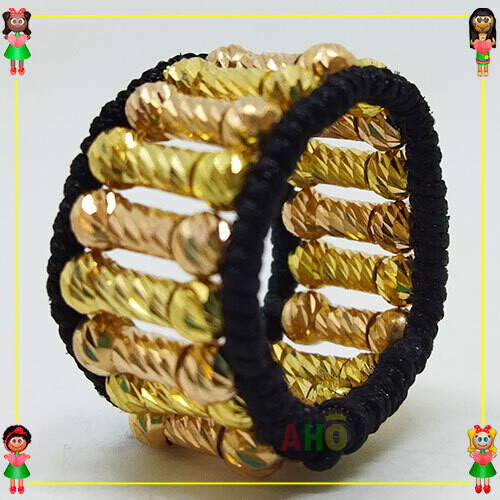 Anillo Tejido Macrame Oro18k