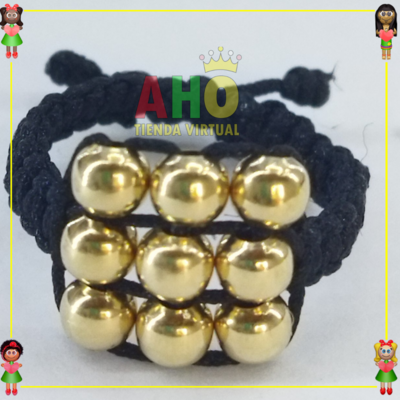Anillo Tejido Macrame Oro18k