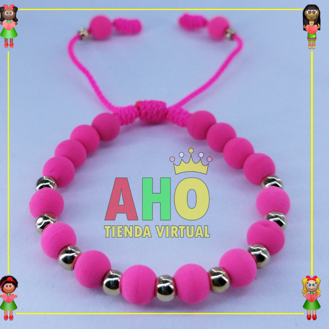 Pulsera Tejida Macrame Oro18k