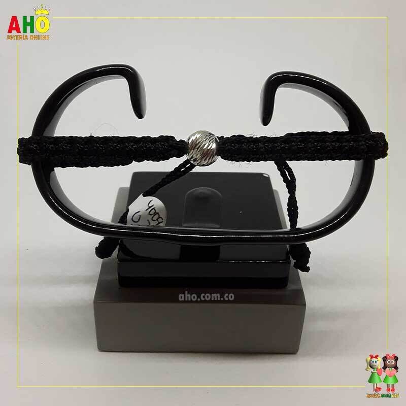 Pulsera Tejida Macrame Oro18k