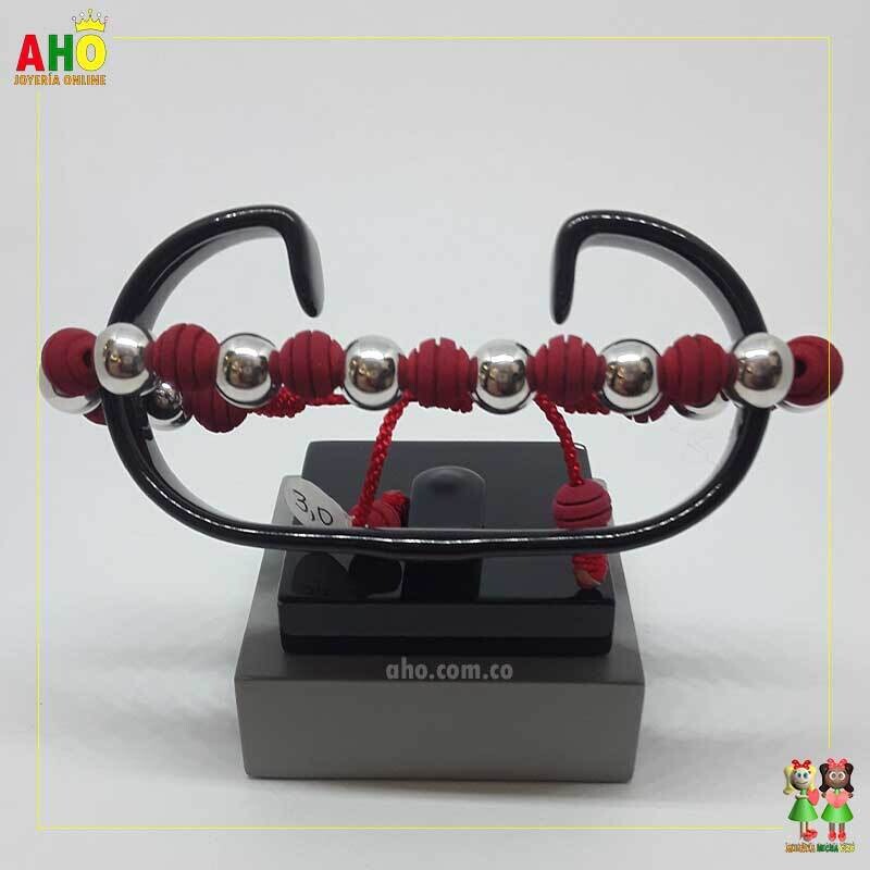 Pulsera Tejida Macrame Oro18k