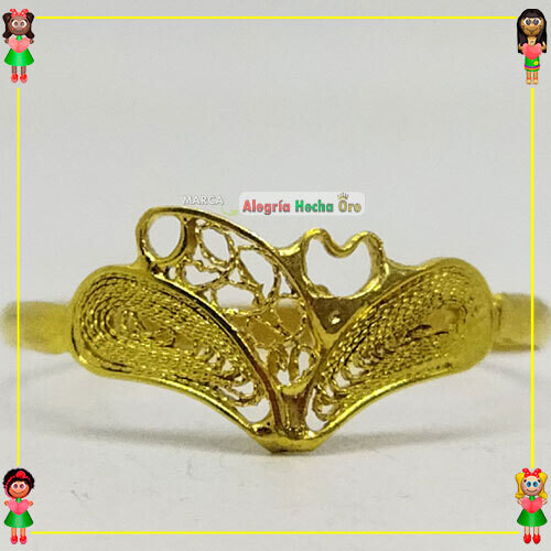 Anillo Filigrana Oro 18k