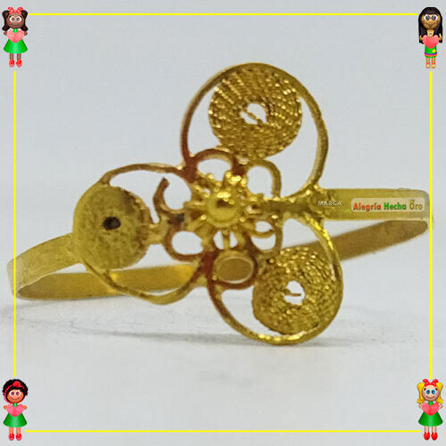 Anillo Filigrana Oro 18k