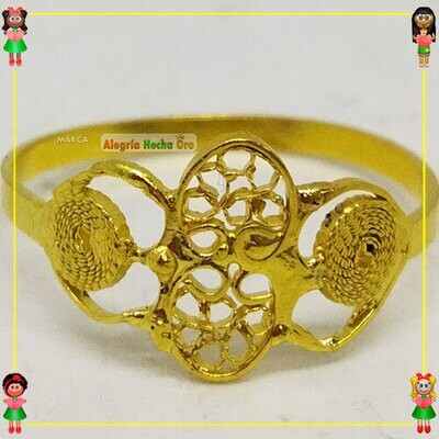 Anillo Filigrana Oro 18k