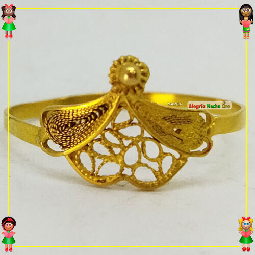 Anillo Filigrana Arte Chocoano Oro18k
