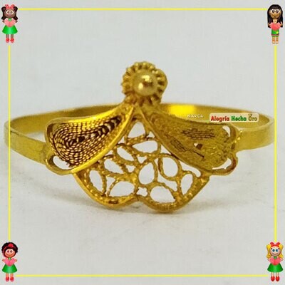 Anillo Filigrana Arte Chocoano Oro18k