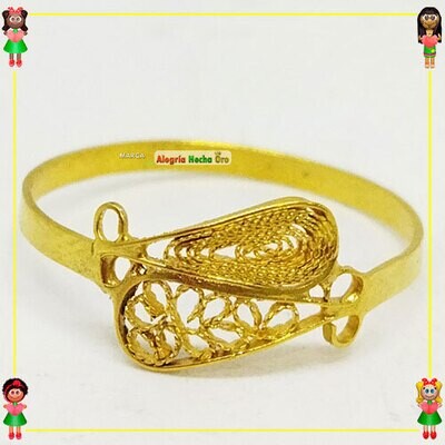 Anillo Filigrana Arte Chocoano Oro18k