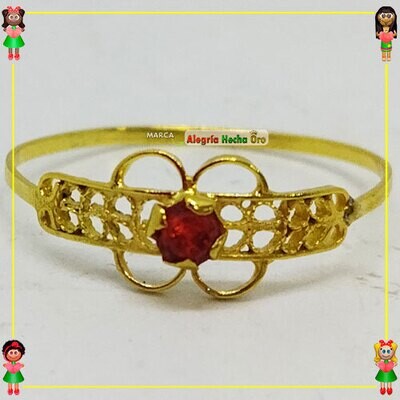 Anillo Filigrana Arte Chocoano Oro18k