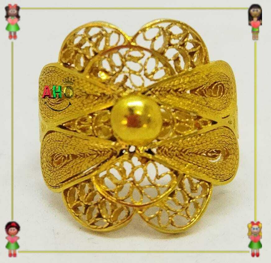 Anillo Filigrana Arte Chocoano Oro18k