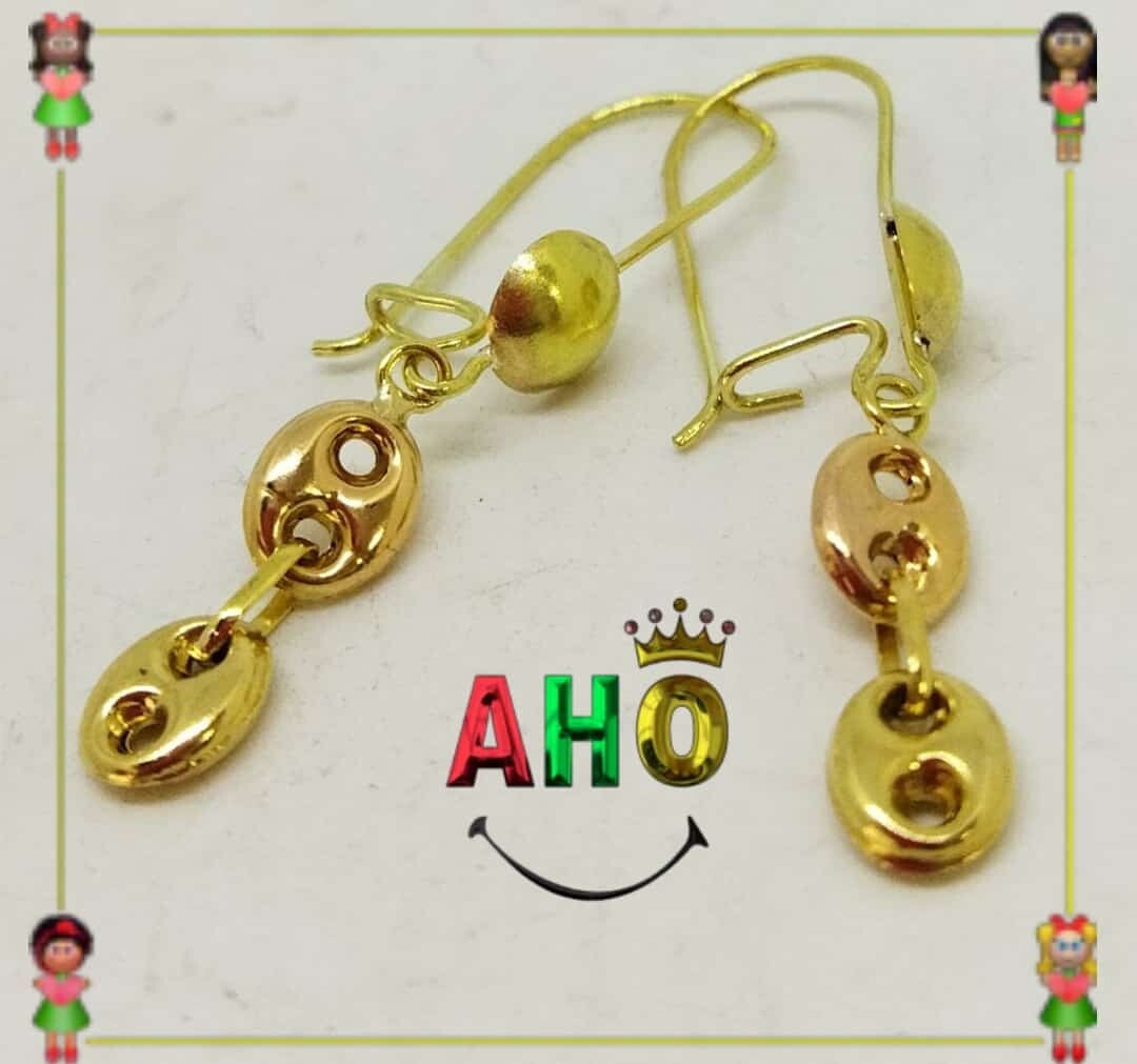Aretes Oro 18k