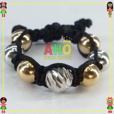 Anillo Tejido Macrame Oro18k
