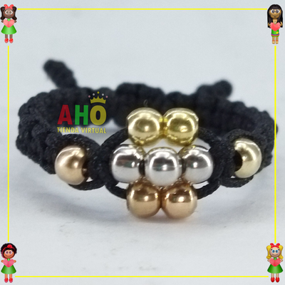 Anillo Tejido Macrame Oro18k