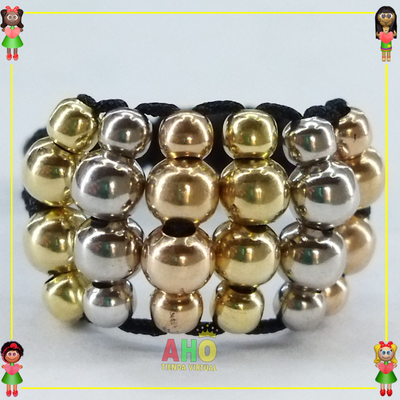 Anillo Tejido Macrame Oro18k