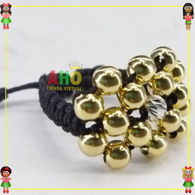 Anillo Tejido Macrame Oro18k