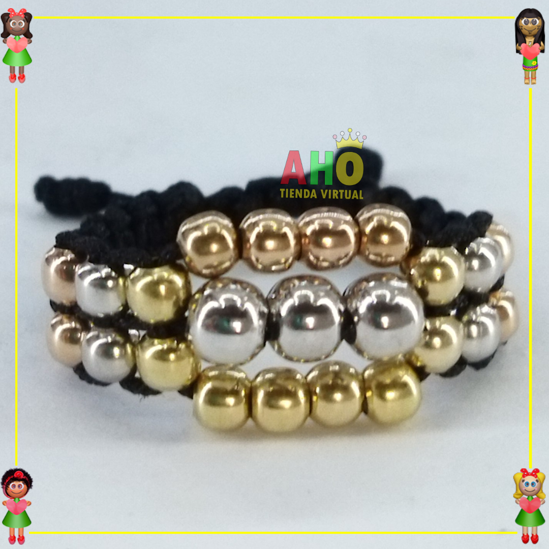 Anillo Tejido Macrame Oro18k